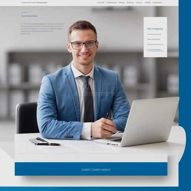 起業家と法律相談のシーン